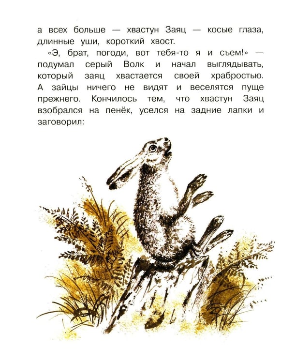 Дополнительное изображение книги «Сказка про храброго зайца»
