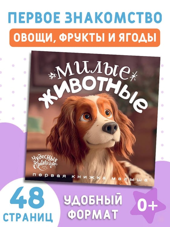 Дополнительное изображение книги «Милые животные. Первая книжка малыша»