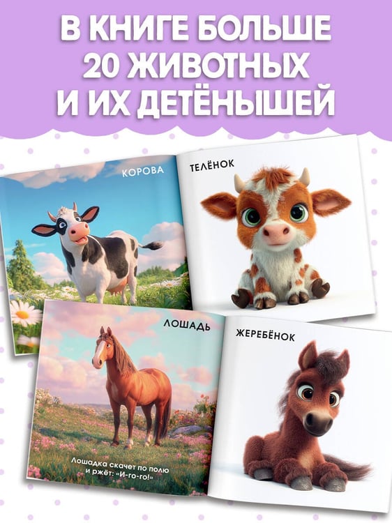 Дополнительное изображение книги «Милые животные. Первая книжка малыша»