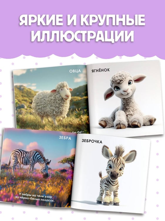Дополнительное изображение книги «Милые животные. Первая книжка малыша»