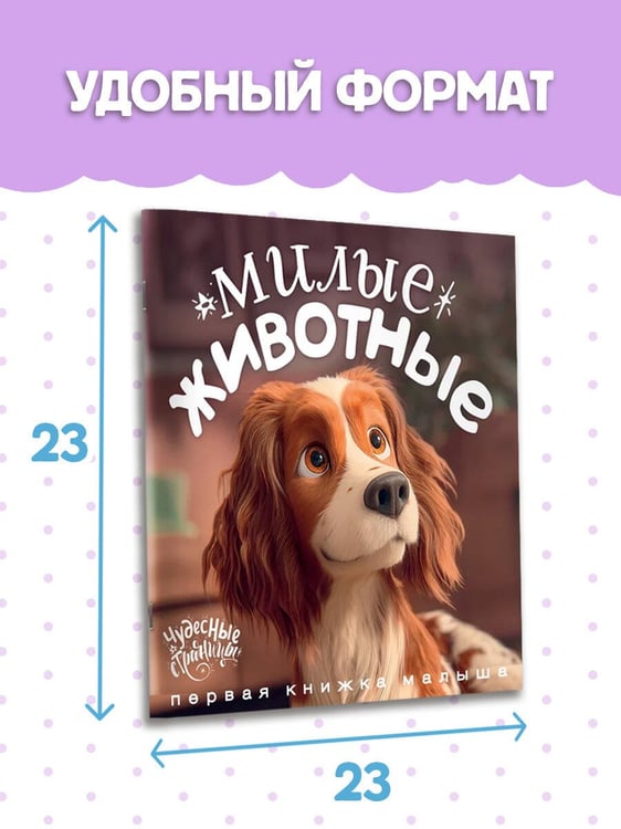 Дополнительное изображение книги «Милые животные. Первая книжка малыша»
