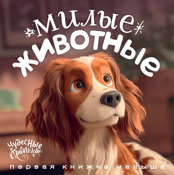 Обложка книги «Милые животные. Первая книжка малыша» — None, ISBN 9785171848934