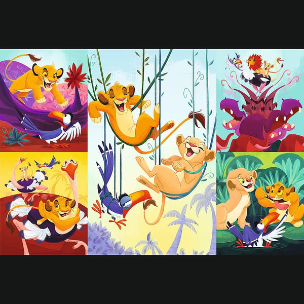 Дополнительное изображение книги «TREFL DISNEY Пазл Король Лев, 100 шт.»