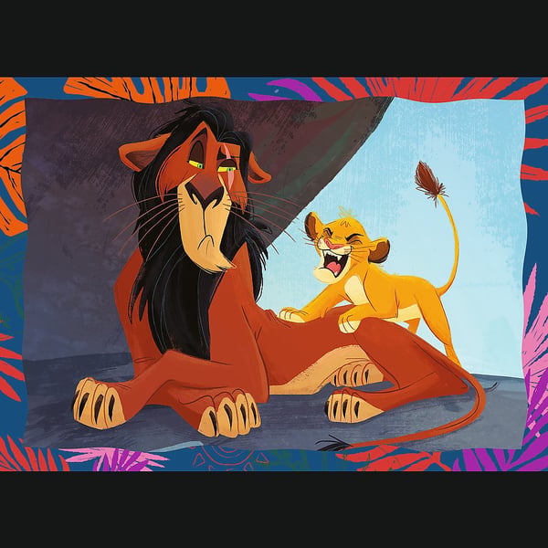 Дополнительное изображение книги «TREFL DISNEY Комплект пазлов 4в1 Король Лев»
