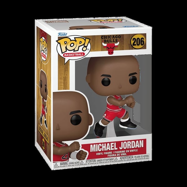 Обложка книги «FUNKO POP! Vinyl: Фигурка: NBA: Bulls - Michael Jordan»