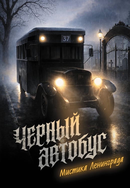 Обложка книги «Черный автобус. Мистика Ленинграда» — None, ISBN 9785171808075
