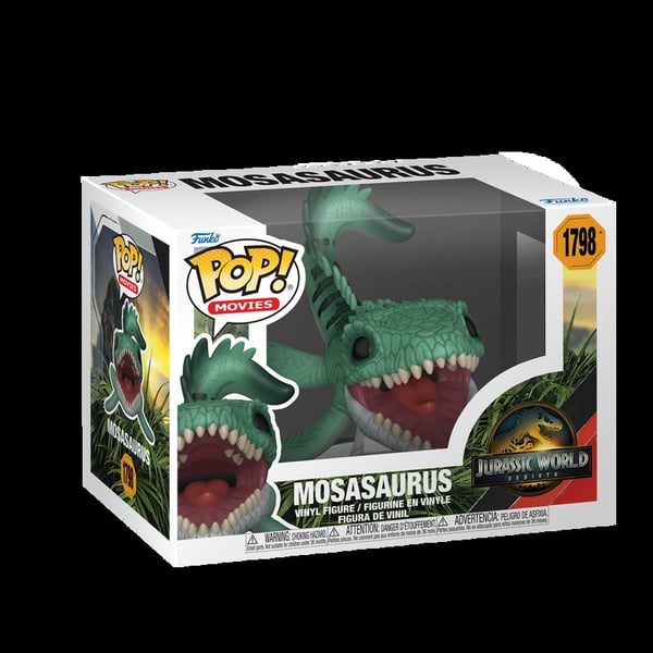 Обложка книги «FUNKO POP! Vinyl: Фигурка: Jurassic World - Mosasaurus»