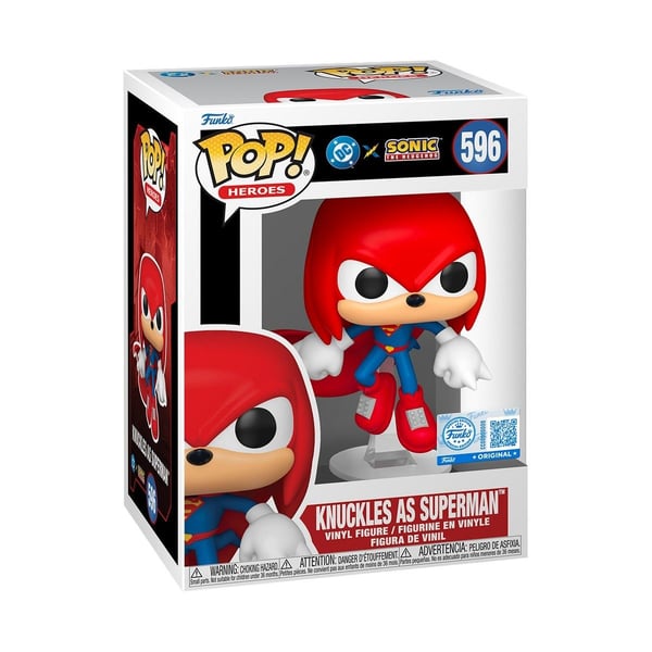 Обложка книги «FUNKO POP! Vinyl: Фигурка: DC / Sonic - Knuckles / Superman»