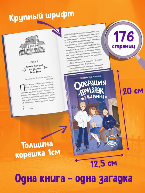 Дополнительное изображение книги «Операция «Призрак из камина» (#7)»