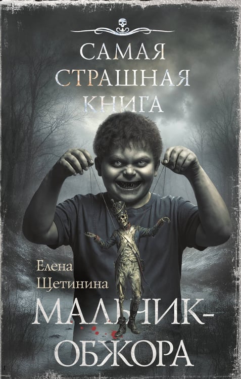 Обложка книги «Самая страшная книга. Мальчик-обжора» — Щетинина Елена Витальевна, ISBN 9785171846473