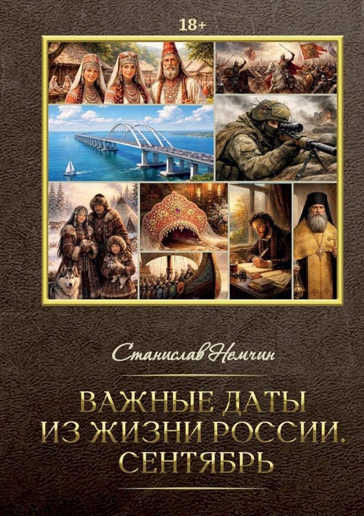 Обложка книги «Важные даты из жизни России. Сентябрь» — Немчин Станислав Дмитриевич, ISBN 9785006104709