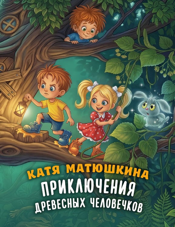 Обложка книги «Приключения древесных человечков» — Матюшкина  Екатерина (Катя) Александровна, ISBN 9785171871321