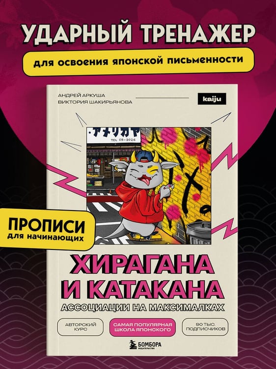 Дополнительное изображение книги «Хирагана и катакана. Ассоциации на максималках»