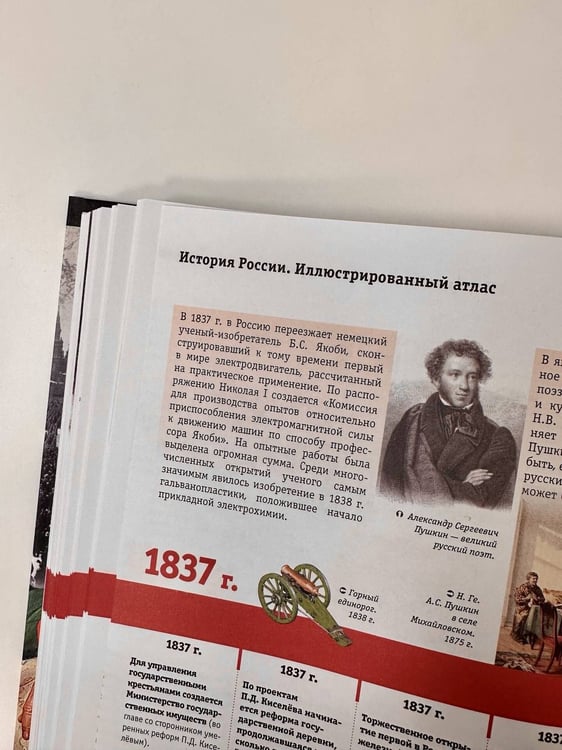 Дополнительное изображение книги «Исторический атлас России»