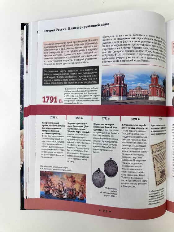 Дополнительное изображение книги «Исторический атлас России»