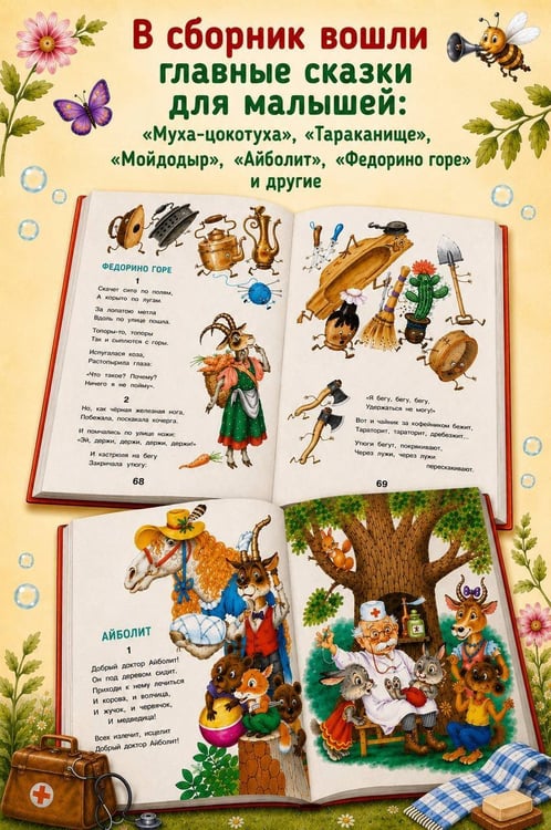 Дополнительное изображение книги «Сказки Корнея Чуковского»