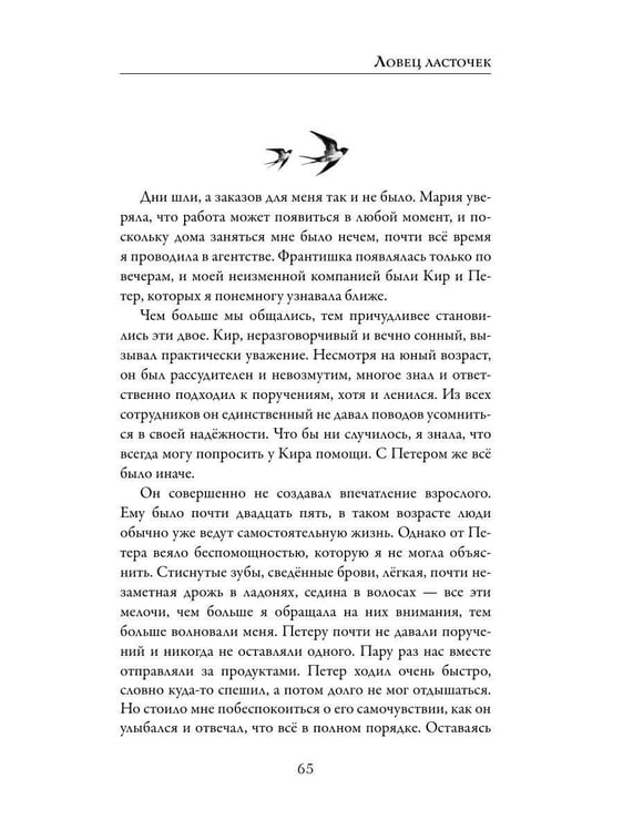 Дополнительное изображение книги «Ловец ласточек»