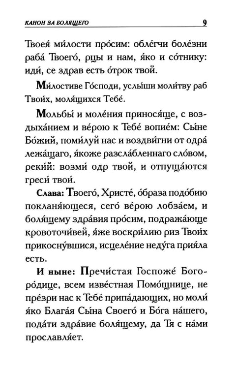 Дополнительное изображение книги «Молитвы о болящих»