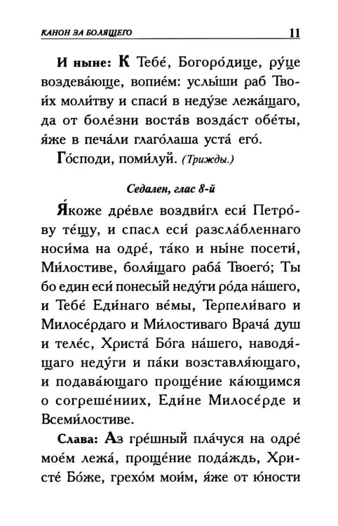 Дополнительное изображение книги «Молитвы о болящих»