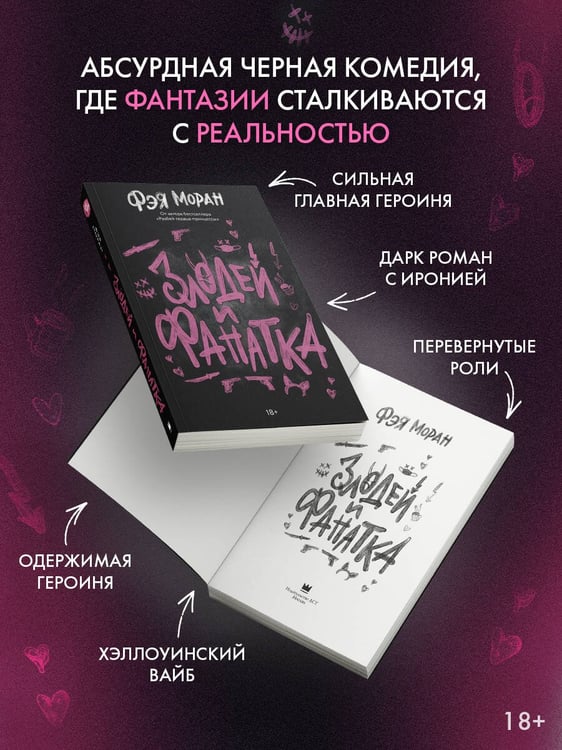 Дополнительное изображение книги «Злодей и фанатка»