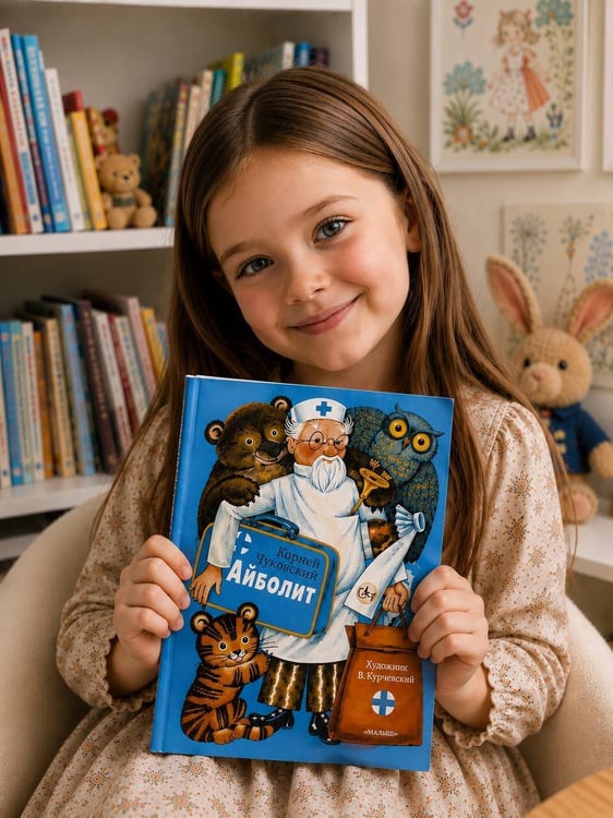 Дополнительное изображение книги «Айболит. Рис. В. Курчевского»