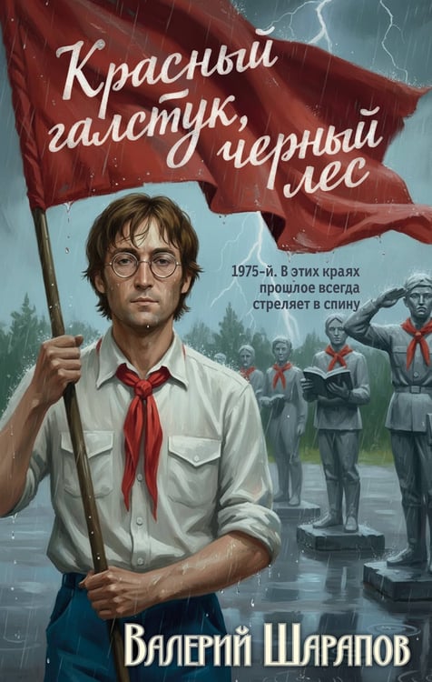 Обложка книги «Красный галстук, черный лес» — Шарапов  Валерий  Георгиевич (Рощин), ISBN 9785042352126