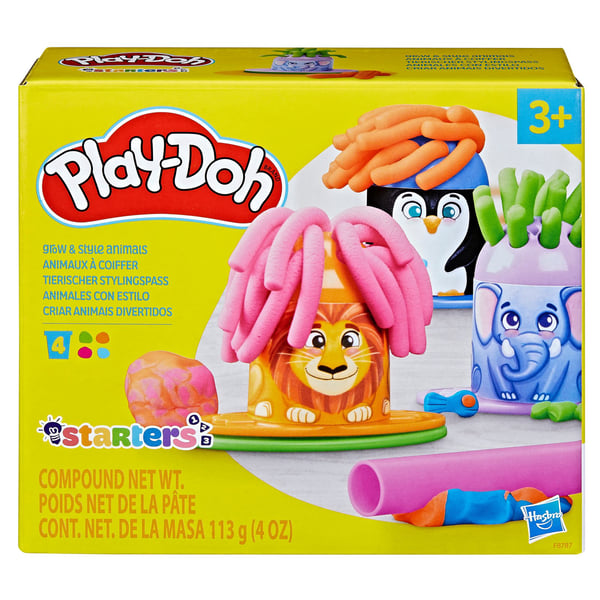Обложка книги «PLAY-DOH Игровой набор Grow N Style Animals»