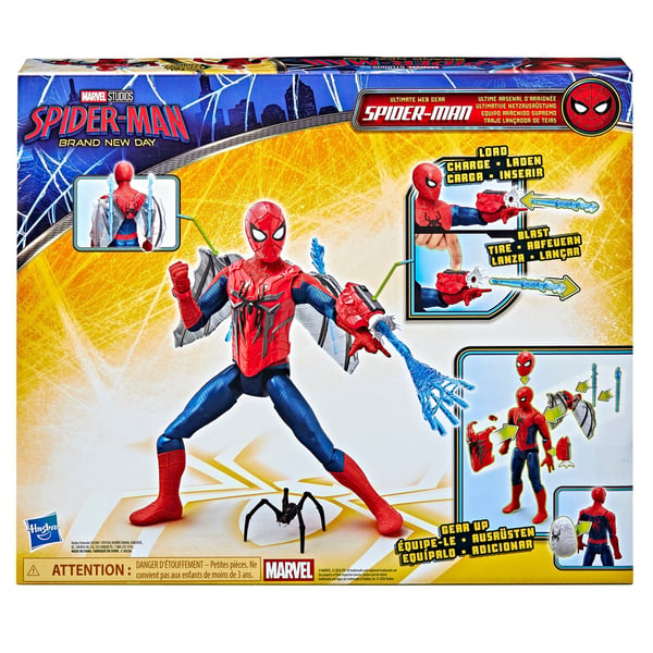 Дополнительное изображение книги «SPIDER-MAN Brand New Day игровой набор Web-Tech Spiderman»
