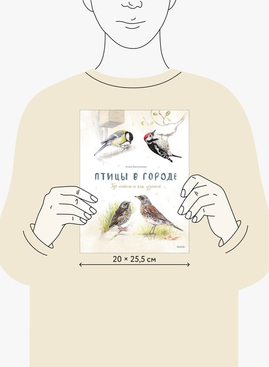 Дополнительное изображение книги «Птицы в городе. Где найти и как узнать»