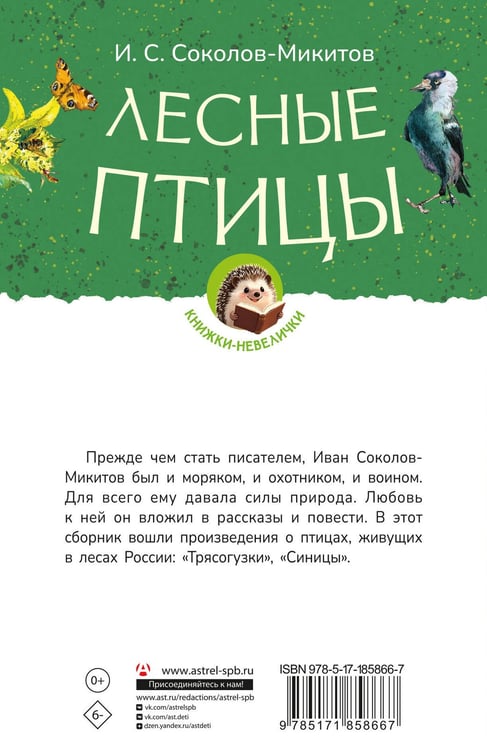 Дополнительное изображение книги «Лесные птицы»