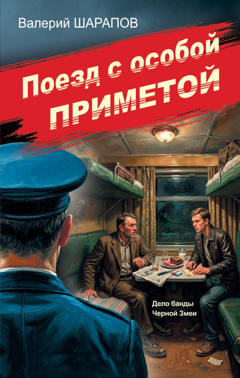 Обложка книги «Поезд с особой приметой» — Шарапов  Валерий  Георгиевич (Рощин), ISBN 9785042354205