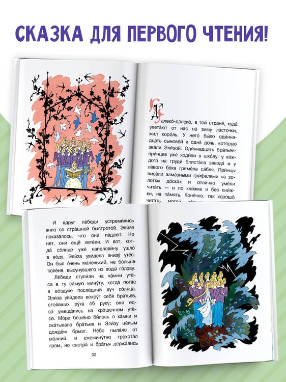 Дополнительное изображение книги «Дикие лебеди»