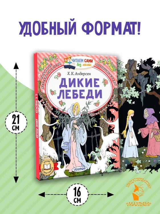 Дополнительное изображение книги «Дикие лебеди»
