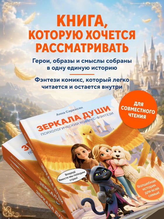 Дополнительное изображение книги «Зеркала души. Психологический комикс-фэнтези»