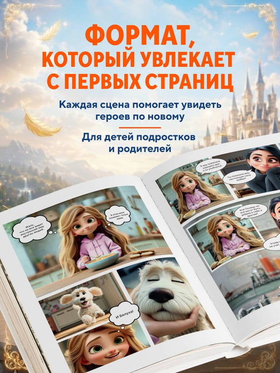 Дополнительное изображение книги «Зеркала души. Психологический комикс-фэнтези»