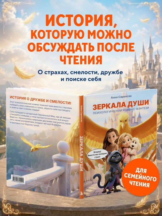 Дополнительное изображение книги «Зеркала души. Психологический комикс-фэнтези»