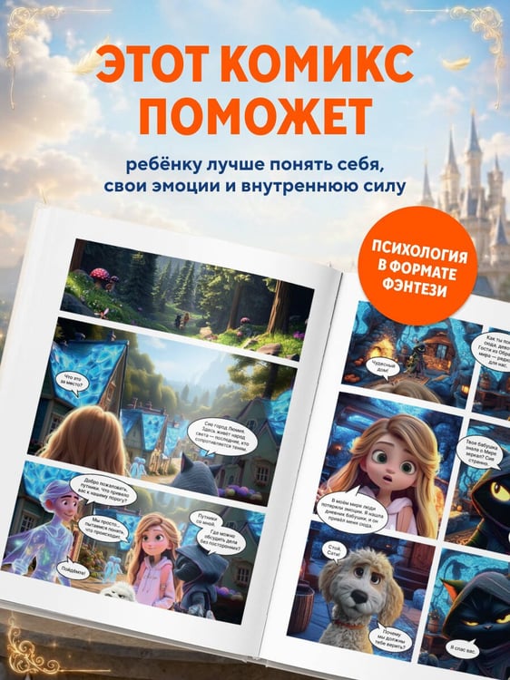 Дополнительное изображение книги «Зеркала души. Психологический комикс-фэнтези»