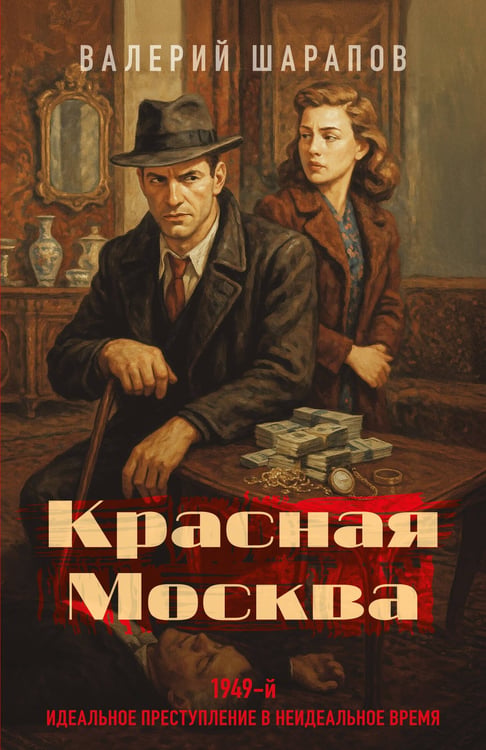 Обложка книги «Красная Москва» — Шарапов  Валерий  Георгиевич (Рощин), ISBN 9785042434150