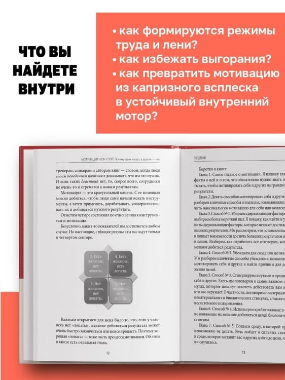 Дополнительное изображение книги «Мотивация нон-стоп. Почему одни пашут, а другие - нет»