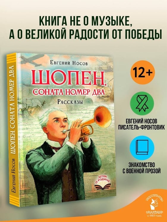Дополнительное изображение книги «Шопен, соната номер два. Рассказы»