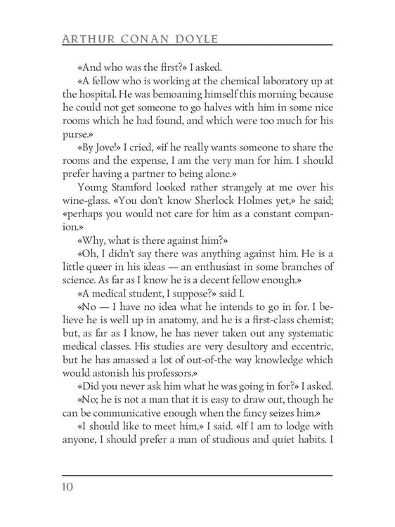 Дополнительное изображение книги «A Study in Scarlet and The Adventures of Sherlock Holmes: на англ.яз»