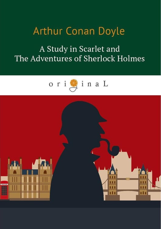 Дополнительное изображение книги «A Study in Scarlet and The Adventures of Sherlock Holmes: на англ.яз»