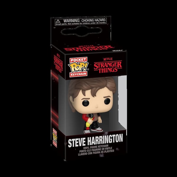 Обложка книги «FUNKO POP! Брелок: Stranger Things - Steve Harrington»