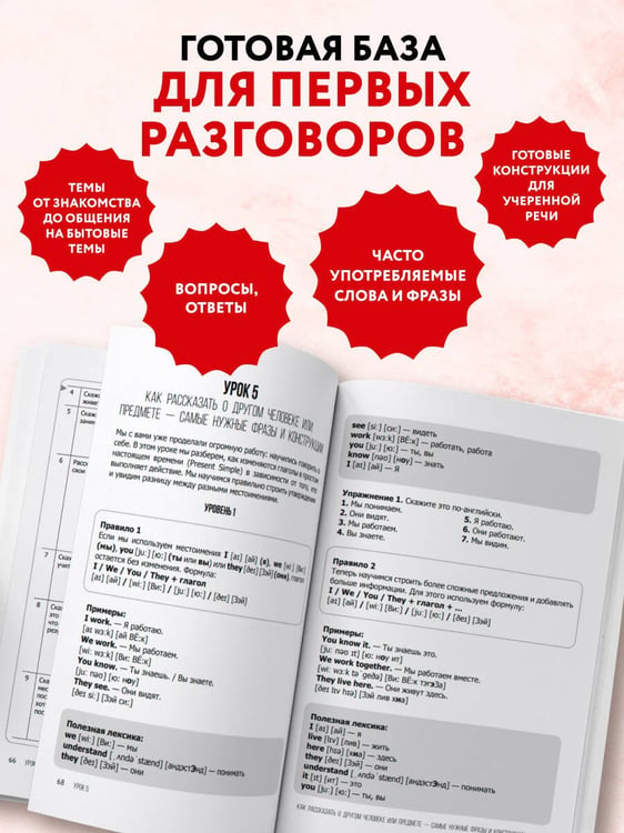 Дополнительное изображение книги «Разговорный английский за 20 уроков. A0-A1. Экспресс-курс с нуля»
