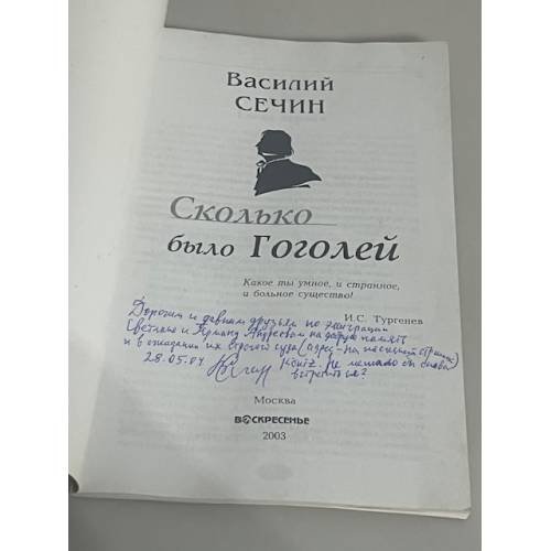 Дополнительное изображение книги «Сколько было Гоголей»