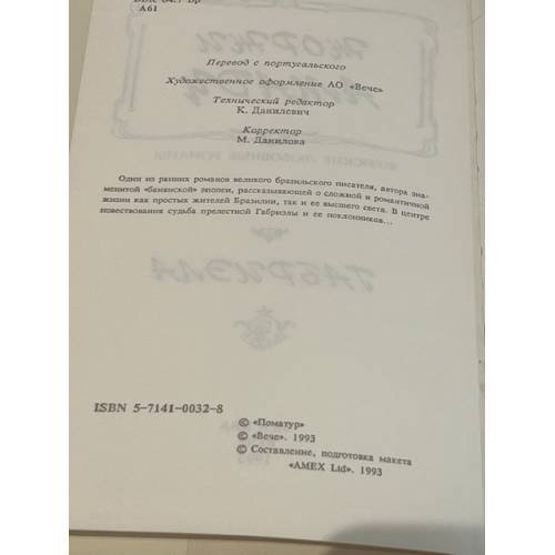 Дополнительное изображение книги «Габриэла»