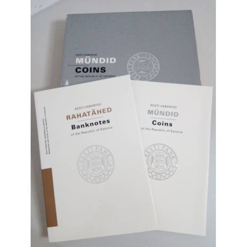 Дополнительное изображение книги «Eesti Vabariigi rahatähed. Eesti Vabariigi mündid (Банкноты и монеты Эстонской Республики)»