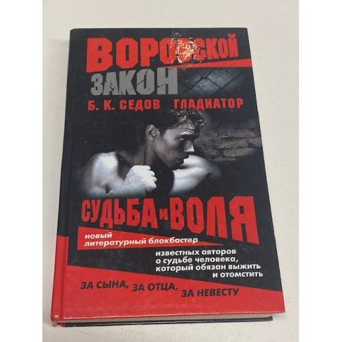 Обложка книги «Гладиатор. Судьба и воля» — Б.К.Седов, ISBN 5765422012