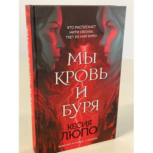 Обложка книги «Мы кровь и буря» — Захватова Ольга Сергеевна, ISBN 9785041061784