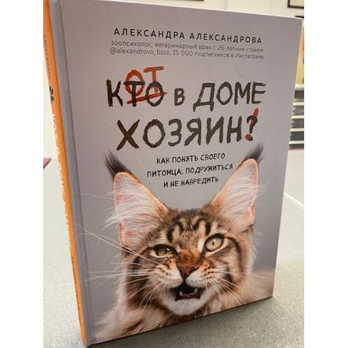 Кот в доме хозяин! Как понять своего питомца, подружиться и не навредить, обложка книги